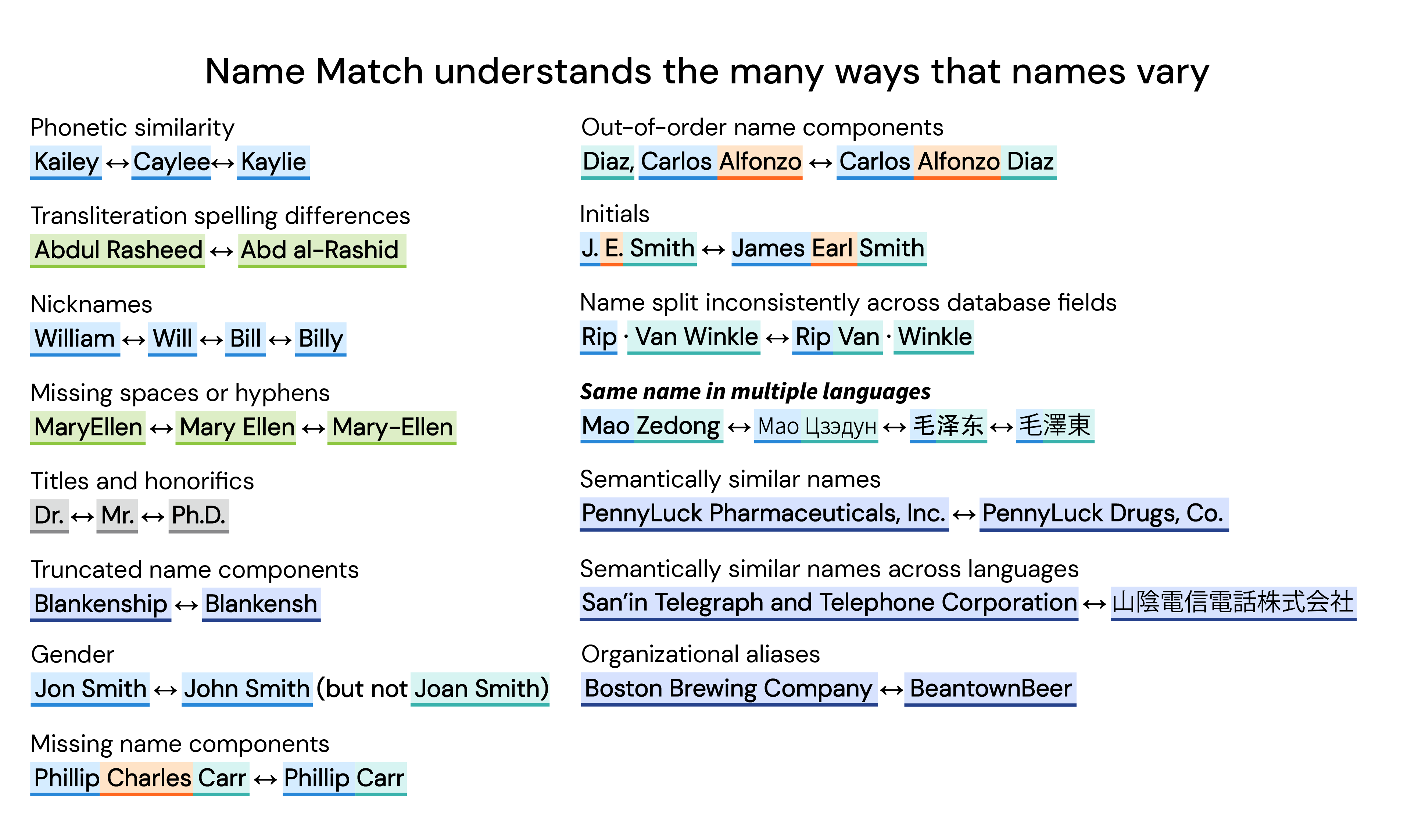 Fuzzy Name Matching Techniques | Babel Street